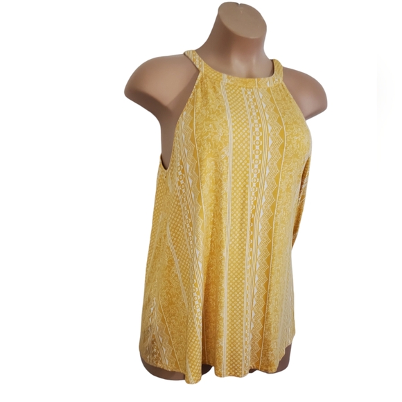 Torrid Hi Neck A-Line Keyhole Back Bohemian Tank Top Women’s 2X ~  Pre-Owned - Picture 2 of 11